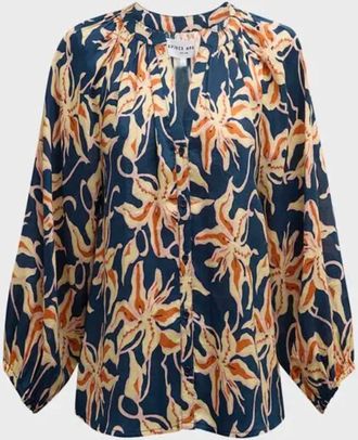 Apiece Apart Mitte Top In Naturaleza Floral