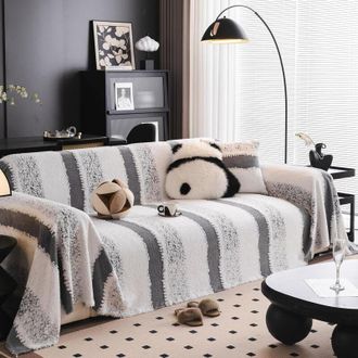 OEM Funda Reversible De Chenilla Para Sof&aacute;: Protecci&oacute;n Suave Y Duradera Para Sof&aacute;s De 1 A 4 Plazas, Sillones De Dos Plazas Y Futones - Dise&ntilde;o Moderno