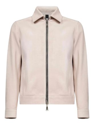 Tagliatore Giacca in pelle scamosciata - Toni neutri