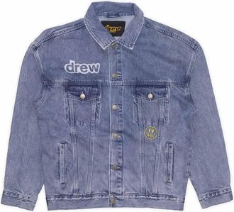 Drew House Mascot Trucker Jacket Stone Wash DR-FW21-050