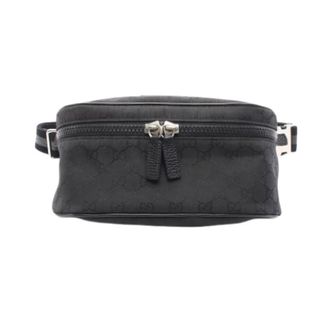 Gucci Pre-owned Nylon Belt Bag - unisex - Gucci Vintage - Vintage Belt Bags - Black - ONE SIZE - Pre-owned