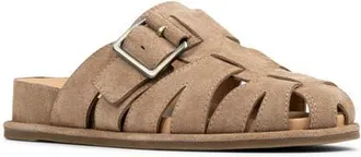 Donald J Pliner Manor Fisherman Clog in Tobacco at Nordstrom, Size 7.5