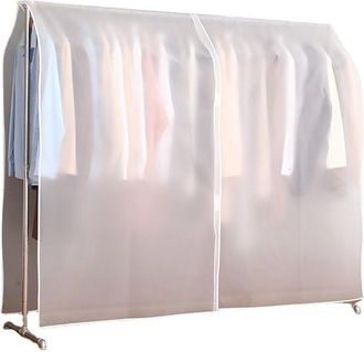 OEM Funda Transparente Y A Prueba De Polvo Para Perchero, Con Cremalleras Resistentes Y Protecci&oacute;n Contra El Agua. De Pl&aacute;stico, Impermeable, Transparente,