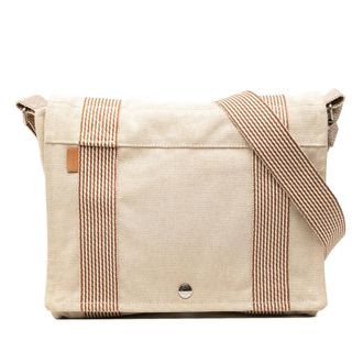 Herm&egrave;s Pre-owned Hermes Canvas Fourre Tout Besace MM Unisex 6MPKVSO1Y2HUDANG