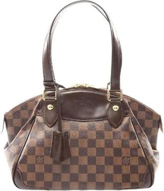 Louis Vuitton Pre-owned Handbags, female, Brown, Size: ONE SIZE Pre-owned Plastic Vintage Handbag
