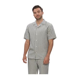 Dstrezzed Heren Overhemden Lucas Resort Shirt - Heren - Korte mouwen Overhemden - Veelkleurig - XL - Overhemden