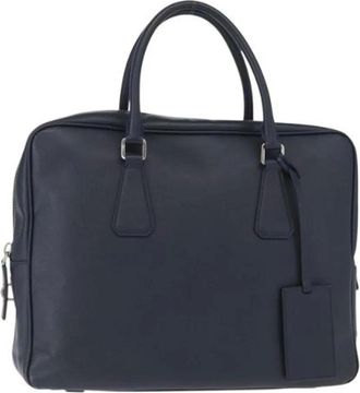 Prada Pre-owned Handbags, female, Blue, Size: ONE SIZE Pre-owned Vintage Handbag