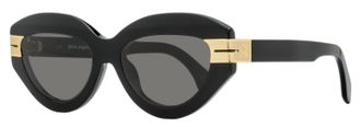Palm Angels Womens Miracle Cat Eye Sunglasses PERI10F 1007 Black 53mm