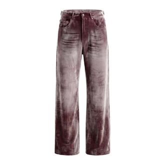 Magliano Straight Jeans, male, Pink, Size: XL X 247 Laser Flattone Straight Jeans