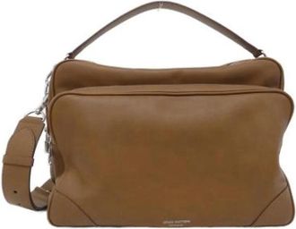 Louis Vuitton Pre-owned Shoulder Bag - Dames - Vintage Handtas - Bruin - ONE Size - Leer - Vintage