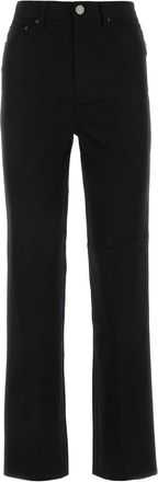 Rotate Black Cotton Pant