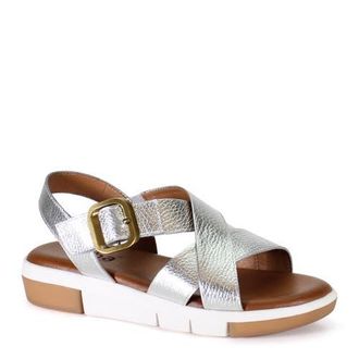 Diba ADVO CATE Comfort Active Sandal in Silver at Nordstrom, Size 8.5
