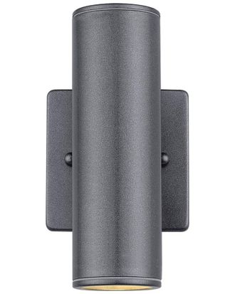 Eglo Eglo Riga 2 Light Up/Down Outdoor Wall Light With Anthracite Finish