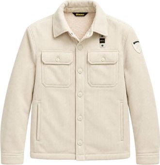 Blauer Eugene Ribbed 4-Pocket Jacket - Heren - Zomerjassen - Beige - XL - Polyester - Jassen