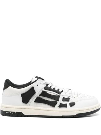 Amiri BlackWhite Leather Sneakers