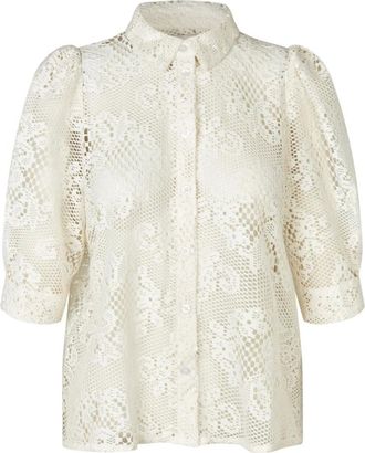 Lollys Laundry Donna, Camicette, Beige, M, new