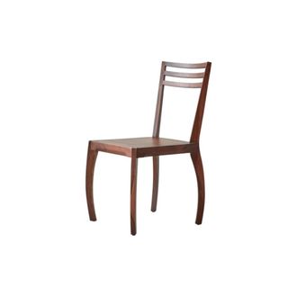 Tikamoon Silla en madera de palisandro luna