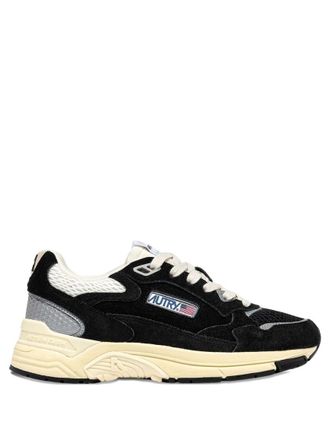 Autry Black Logo Hyperway Sneakers