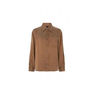 Pinko Pinko, Overhemden, Dames, Bruin, S, Shirts