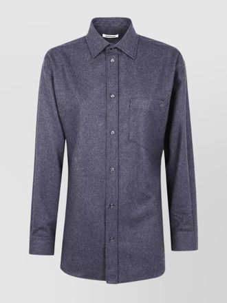 Darkpark wool tailored shirt
