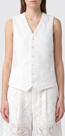 Comme Des Gar&ccedil;ons Gilet sartoriale in macram&egrave;