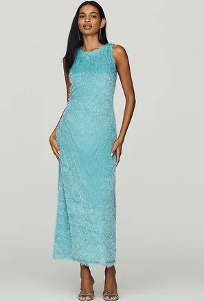 Hutch Sleeveless Fringe Maxi Dress