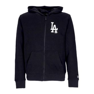 New Era New Era, Zip-throughs, male, Black, Size: XS Dodgers Zip Hoodie Black/White