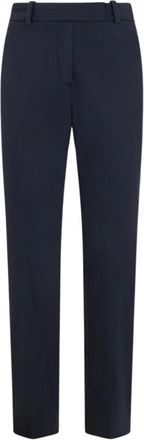 Brooks Brothers Brushed Cotton Chino - Dames - Straight fit broeken - Blauw - XL - Katoen - Broeken