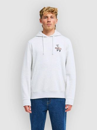 Billabong Foundation Felpa con Cappuccio grigio