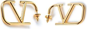 Valentino Garavani Golden VLogo Signature earrings