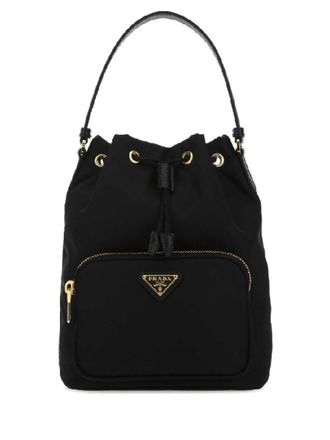 Prada Black Re-Nylon bucket bag