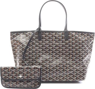 Goyard St. Louis PM Tote Bag PVC Leather