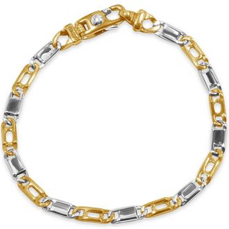 Pompeii3 Mens Link 14k Gold (14gram) or Platinum (23gram) 5mm Bracelet 8.5