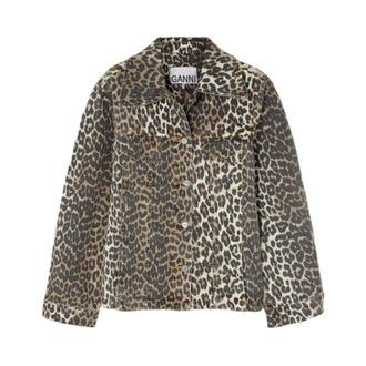 Ganni Mujer, Chaquetas, Marr&oacute;n, Talla: L