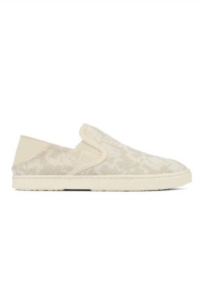 Olukai Womens Pehuea Slip On Shoe In Puka White
