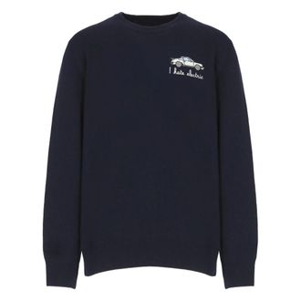 Saint Barth Truien & Vesten, Heren, Blauw, S, Wol, Heron Light Embry Sweater