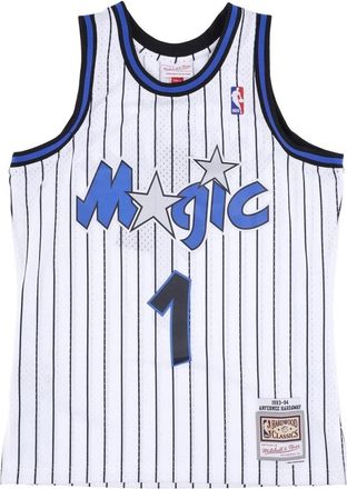 Mitchell & Ness Hardwood Classics Anfernee Hardaway Swingman Jersey - Heren - Fitness - Wit - S - Polyester - Fitness