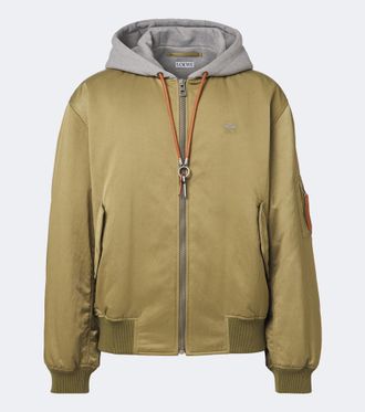 Loewe Chaqueta bomber con anagrama