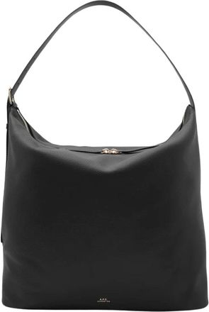 A.P.C. Vera Maxi Bag - female - A.P.C. - Shoulder Bags - Black - ONE SIZE - Bags