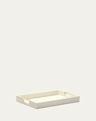 Aerin Modern Faux Shagreen Desk Tray