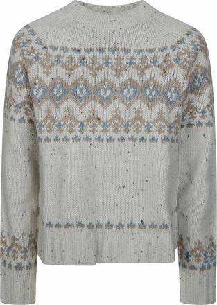 MC2 Saint Barth Maglia Manica Lunga Merida Donegal Fair Isle Sweater