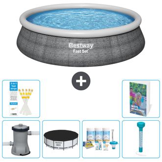 Bestway Piscina Bestway Fast Set Redonda - 457x84 Cm - 7-piezas S226