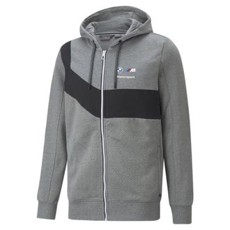 OEM Sudadera Con Capucha Para Hombre Puma Bmw Mms Hdd Gris 53586403 R S