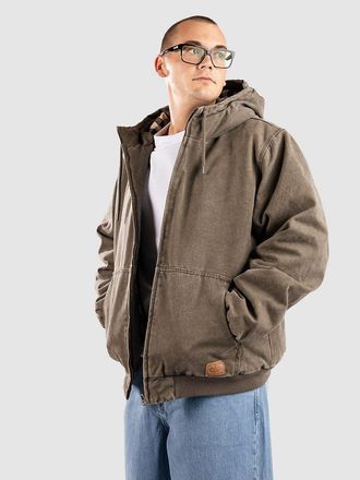 Element Canvas Jacke stone gray