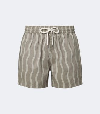Frescobol Carioca Rio printed swim trunks