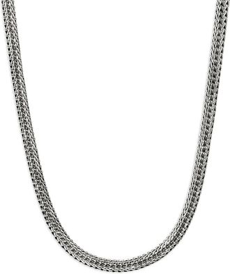 John Hardy sterling silver Icon necklace - unisex - Sterling Silver - 40