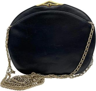 Cartier Pre-owned Cross Body Bags, female, Black, Size: ONE SIZE Pre-owned Chain Shoulder Bag