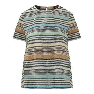 Missoni Dames, Blouses & Shirts, Veelkleurig, Maat: M