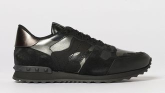 Valentino Garavani Sneakers Rockrunner Valentino Garavani in pelle stampa camouflage