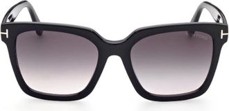 Tom Ford Selby Zonnebril - unisex - Zonnebrillen - Zwart - 55 MM - Accessoires